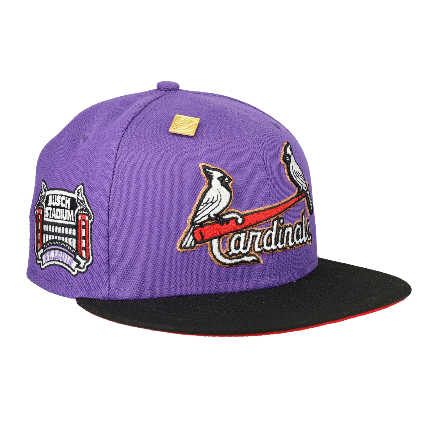 St. Louis Cardinals Busch Stadium Side Patch 59Fifty Fitted Hat