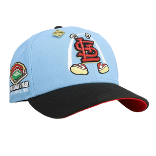 St Louis Cardinals Sportsman's Park Light Blue Arch 59Fifty Fitted Hat