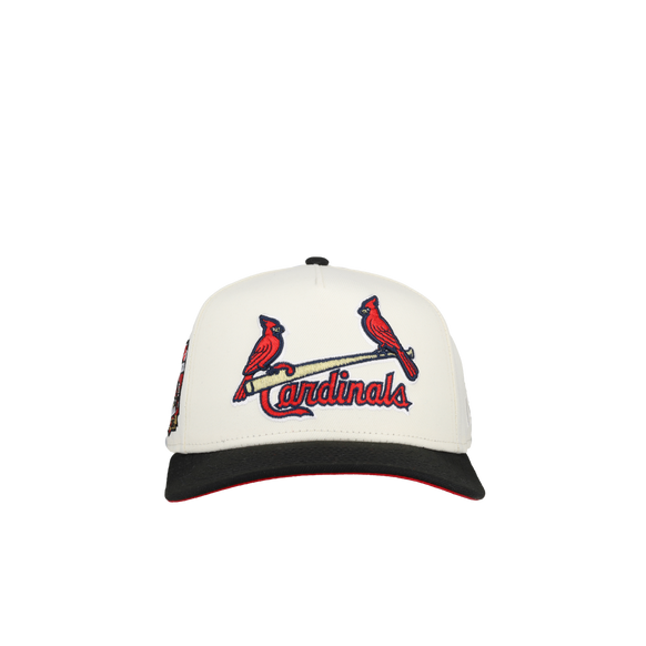 St. Louis Cardinals Busch Stadium White/Black/Red 9Fifty A Frame Snapback Hat