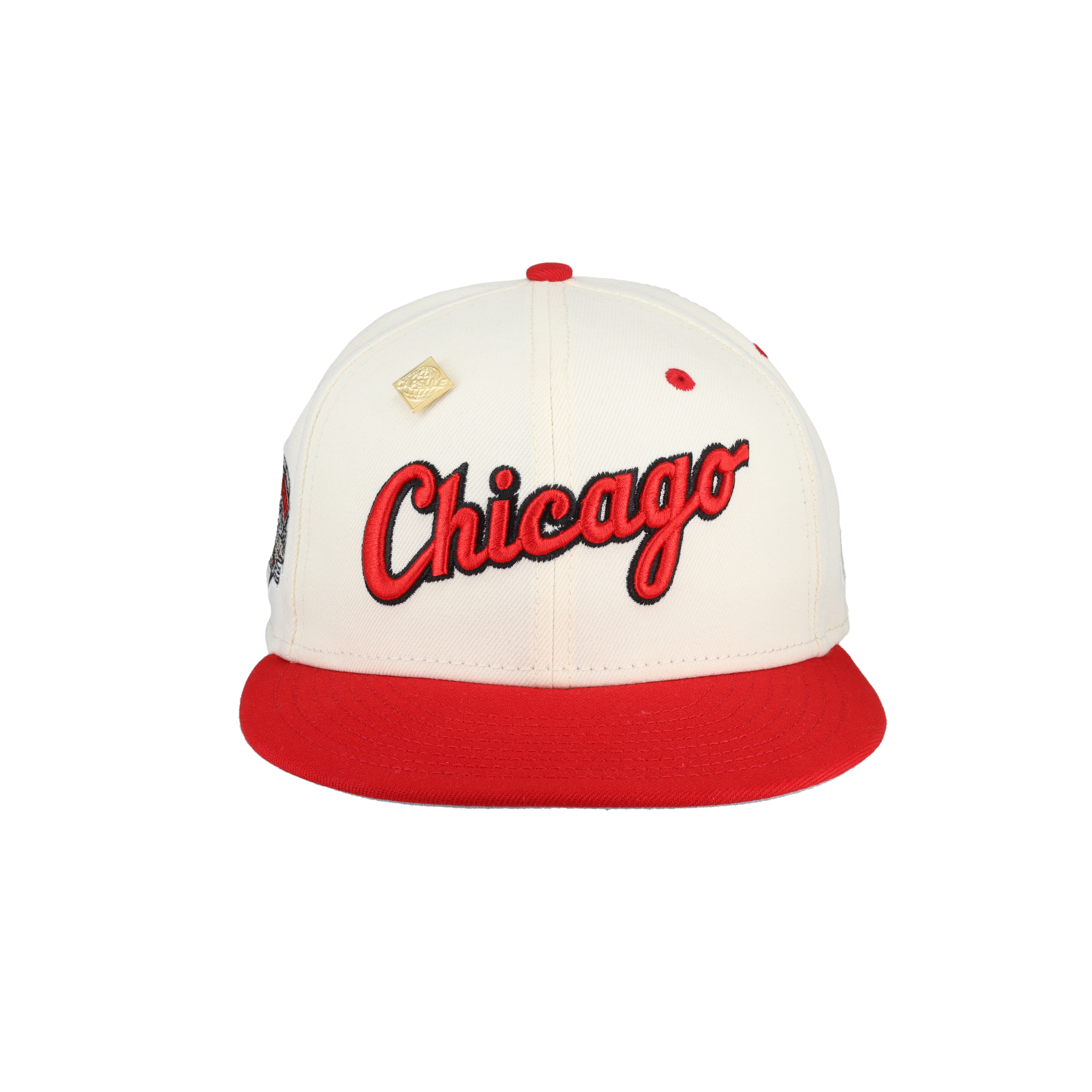 Chicago White Sox Chrome Blue New Era 59FIFTY Fitted Hat - Clark