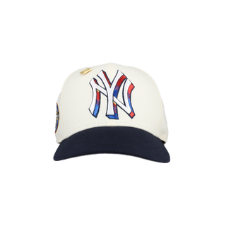 New York Yankees Chrome 2009 Inaugural Season Patch 59Fifty Fitted Hat