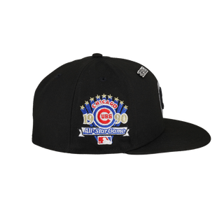 Chicago Cubs Side Splash Collection 1990 All Star Game Patch Fitted Hat