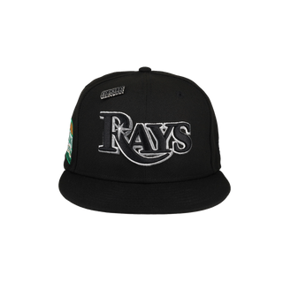 Tampa Bay Rays Side Splash Collection Tropicana Field Patch Fitted Hat