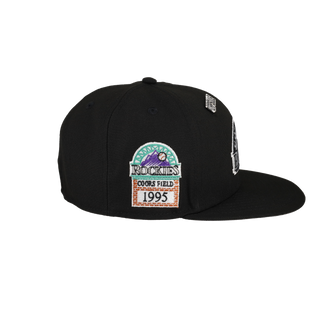 Colorado Rockies Side Splash Collection 1995 Coors Field Patch Fitted Hat