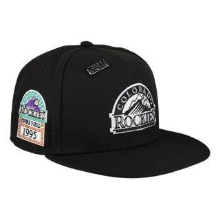 Colorado Rockies Side Splash Collection 1995 Coors Field Patch Fitted Hat