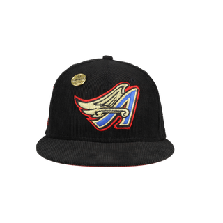 Anaheim Angels Corduroy 50th Season Patch 59Fifty Fitted Hat
