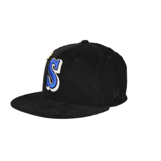 Seattle Mariners Corduroy 30th Season Patch 59Fifty Fitted Hat
