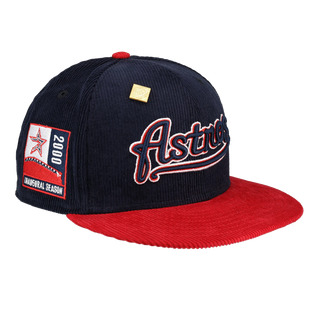 Houston Astros Act Accordingly Collection Inaugural Season Patch Fitted Hat