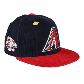 Arizona Diamondbacks Act Accordingly Collection 2001 World Series Patch Fitted Hat