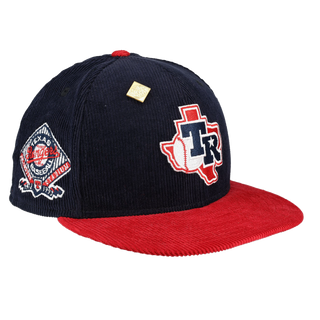 Texas Rangers Act Accordingly Collection Arlington Stadium Patch Fitted Hat