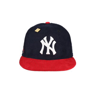 New York Yankees Act Accordingly Collection 75th World Series Patch Fitted Hat