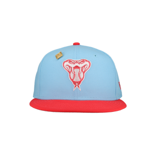 Arizona Diamondbacks Two-Tone Color Pack Blue Cap 59Fifty Fitted Hat