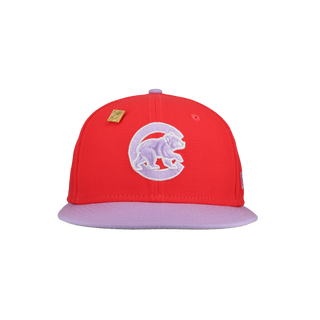 Chicago Cubs Two-Tone Color Pack Red Cap 59Fifty Fitted Hat