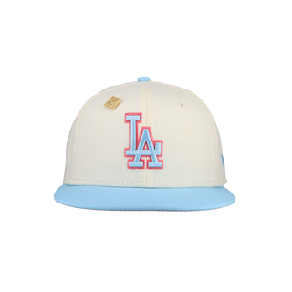 Los Angeles Dodgers Two-Tone Color Pack Chrome Cap 59Fifty Fitted Hat