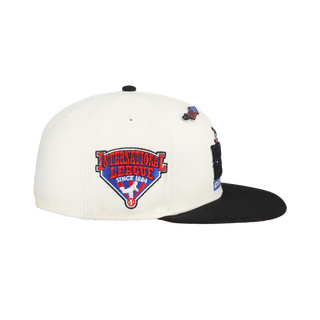 Scranton/Wilkes-Barre Red Barons Firecracker Collection International League Patch Fitted Hat