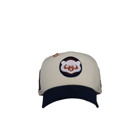 Chicago Cubs Chrome Be Alert For Foul Balls 59Fifty Fitted Hat