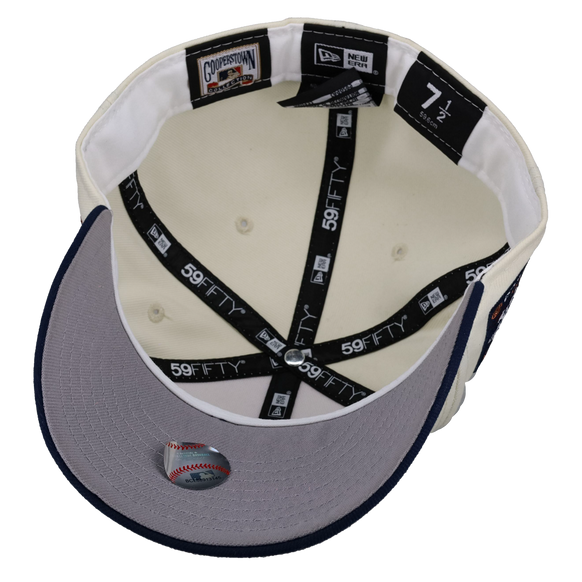 Chicago Cubs Chrome Be Alert For Foul Balls 59Fifty Fitted Hat