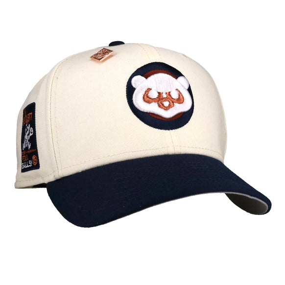 Chicago Cubs Chrome Be Alert For Foul Balls 59Fifty Fitted Hat