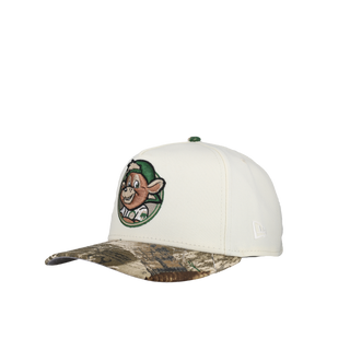 Chicago Cubs Clark The Bear White/Camo 9Fifty A Frame Snapback Hat