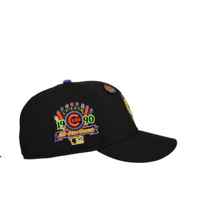 Chicago Cubs 1990 ASG Halloween 2026 Metallics Coffin Case 59Fifty Fitted Hat