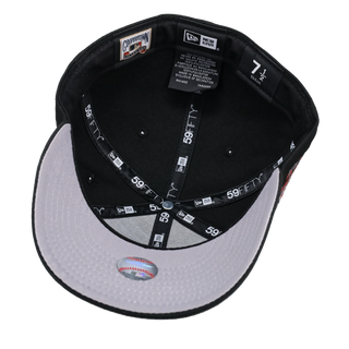 Chicago Cubs 1990 All Star Game Black Metallic 59Fifty Fitted Hat