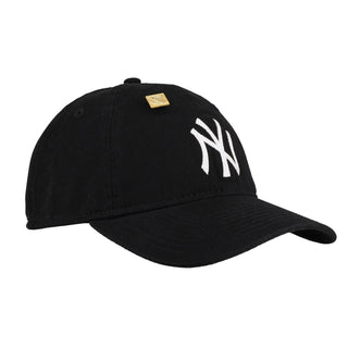 New York Yankees New Era 9Twenty Adjustable Hat chain stitch (Black)