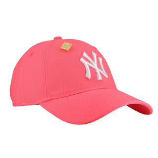 New York Yankees New Era 9Twenty Adjustable Hat (Pink Glow)