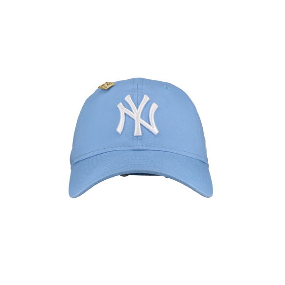 New York Yankees New Era 9Twenty Adjustable Hat (Sky Blue)