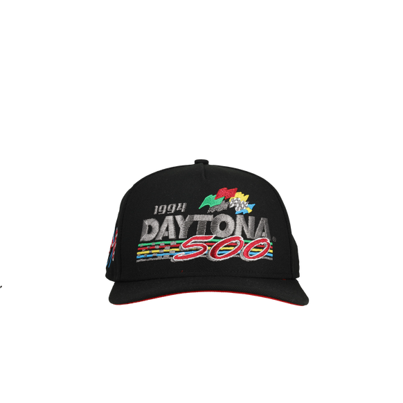 Daytona 500 Nascar Metallic New Era 9Fifty A Frame Snapback Hat Black