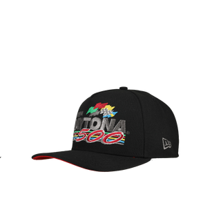 Daytona 500 Nascar Metallic New Era 9Fifty A Frame Snapback Hat Black