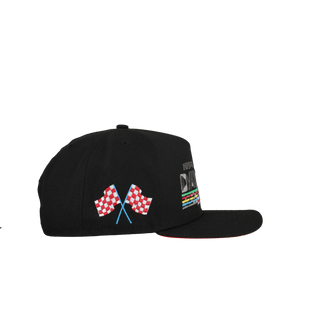 Daytona 500 Nascar Metallic New Era 9Fifty A Frame Snapback Hat Black