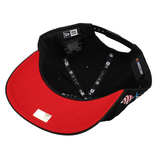 Daytona 500 Nascar Metallic New Era 9Fifty A Frame Snapback Hat Black