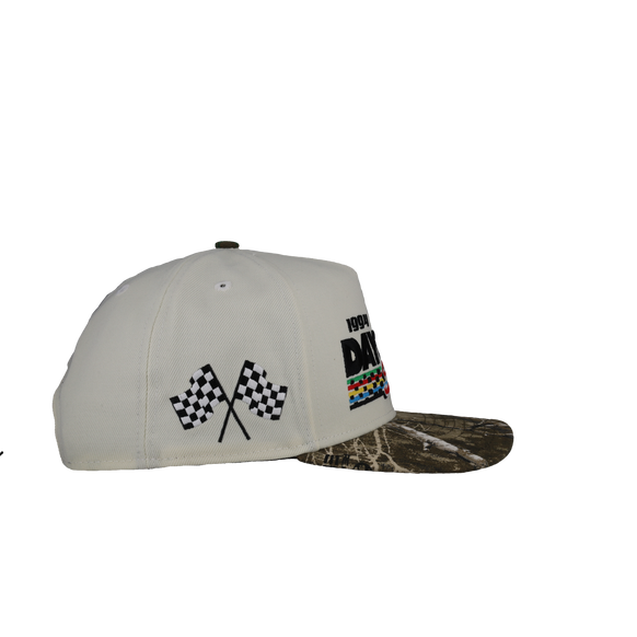 Daytona 500 Nascar New Era 9Fifty A Frame Snapback Hat Off White/Realtree Camo
