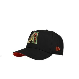 Arizona Diamondbacks 1998 Inaugural Halloween 2026 Metallics Coffin Case 59Fifty Fitted Hat