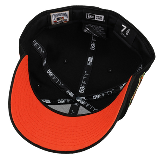 Arizona Diamondbacks 1998 Inaugural Halloween 2026 Metallics Coffin Case 59Fifty Fitted Hat