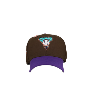 Arizona Diamondbacks 25th Anniversary Walnut/Purple 59Fifty Fitted Hat