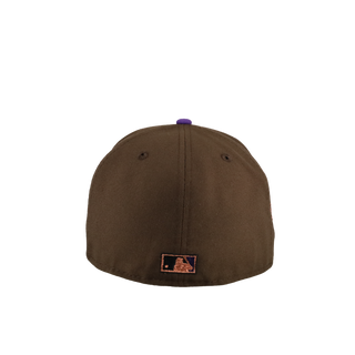 Arizona Diamondbacks 25th Anniversary Walnut/Purple 59Fifty Fitted Hat