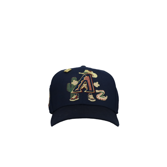 Arizona Diamondbacks 2001 World Series Navy Cartoon 59Fifty Fitted Hat