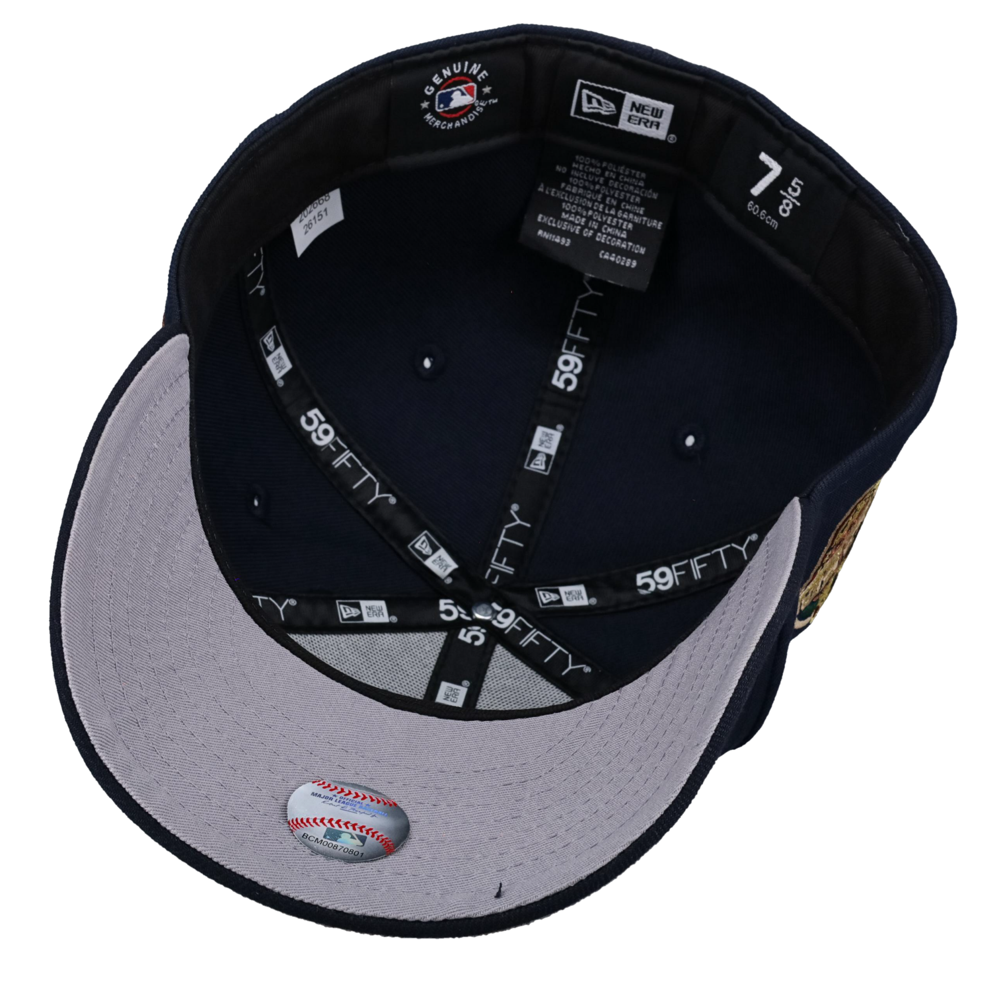 Arizona Diamondbacks 2001 World Series Navy Cartoon 59Fifty Fitted Hat