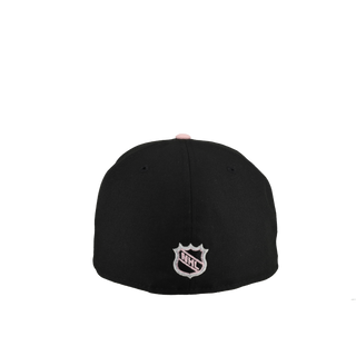 New Jersey Devils 20th Anniversary Black/Pink Corduroy Script 59Fifty Fitted Hat