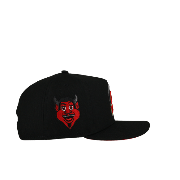 New Jersey Devils Black 9Fifty A Frame Snapback Hat