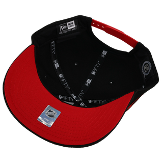 New Jersey Devils Black 9Fifty A Frame Snapback Hat