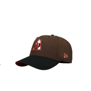 Arizona Diamondbacks 2001 World Series Walnut Metallic Cow 59Fifty Fitted Hat