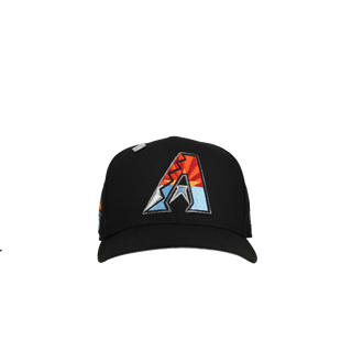 Arizona Diamondbacks 2001 World Series Metallic Fire and Ice 59Fifty Fitted Hat