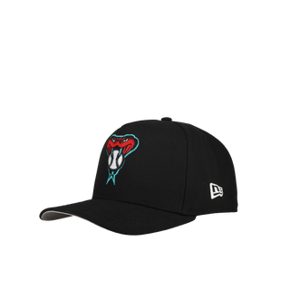 Arizona Diamondbacks 2001 Team Color 9Fifty A Frame Snapback Hat (Grey Brim)