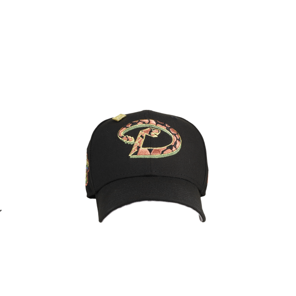 Arizona Diamondbacks 2001 World Series Black Copper Metallics 59Fifty Fitted Hat
