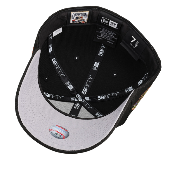 Arizona Diamondbacks 2001 World Series Black Copper Metallics 59Fifty Fitted Hat