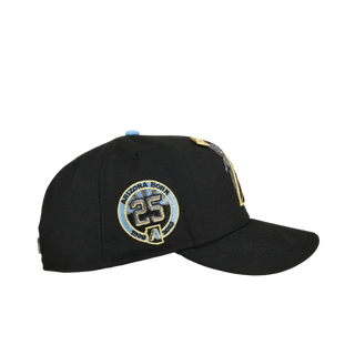 Arizona Diamondbacks 25th Anniversary Yellow/Blue Metallic 59Fifty Fitted Hat