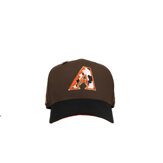 Arizona Diamondbacks 1998 Inaugural Season Brown Cow Print 59Fifty Fitted Hat