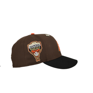 Arizona Diamondbacks 1998 Inaugural Season Brown Cow Print 59Fifty Fitted Hat
